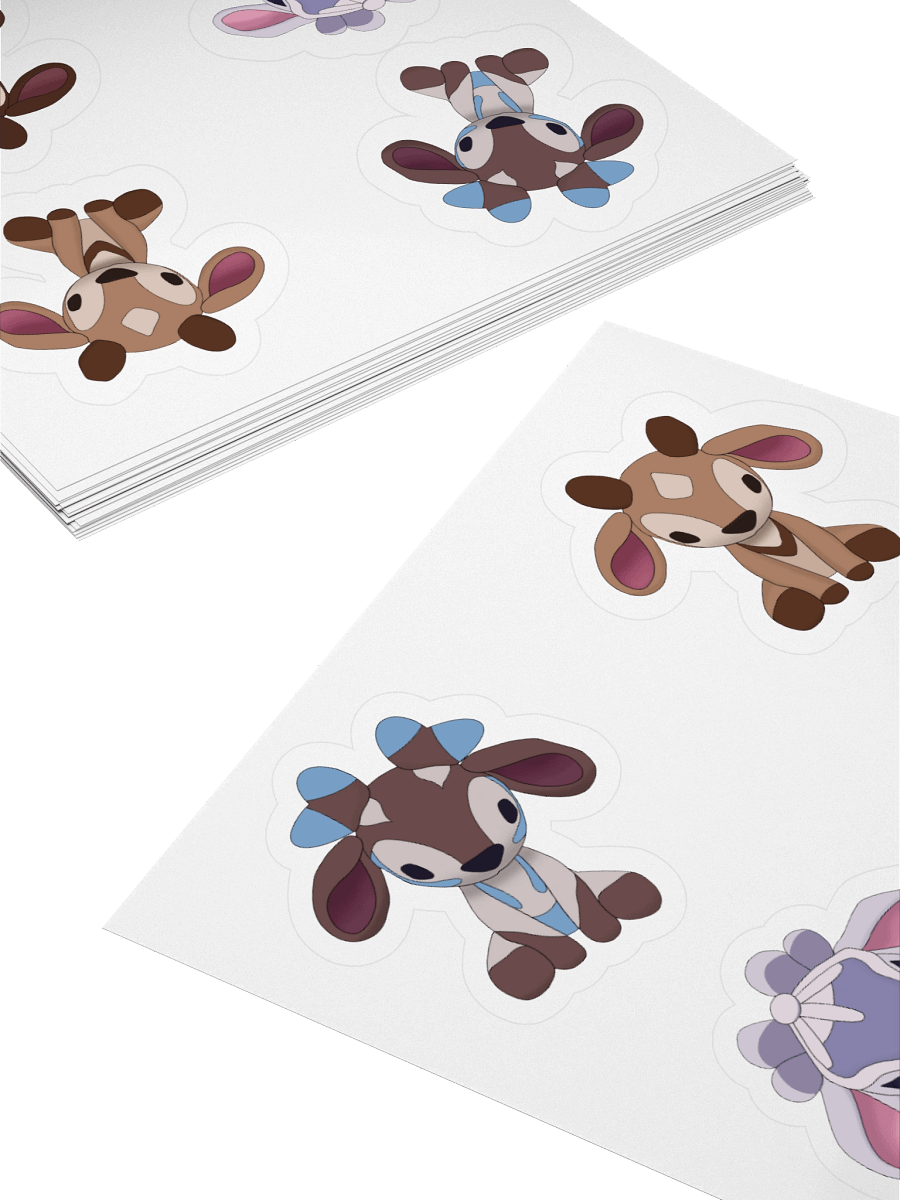 Sernuk Plushies Sticker Pack – Palia-Inspired Cuteness product image (4)