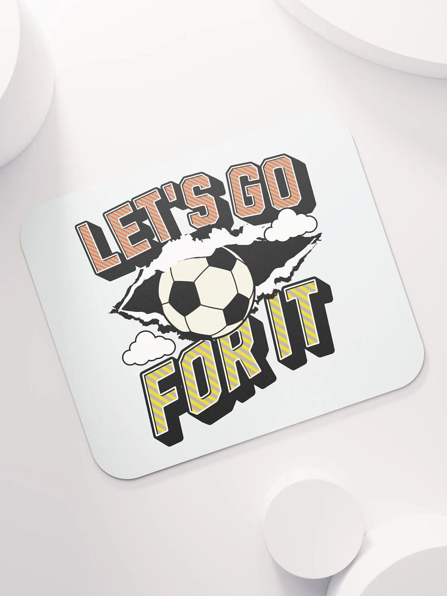 Lets Go For It Soccer Burst Mouse Pad product image (5)