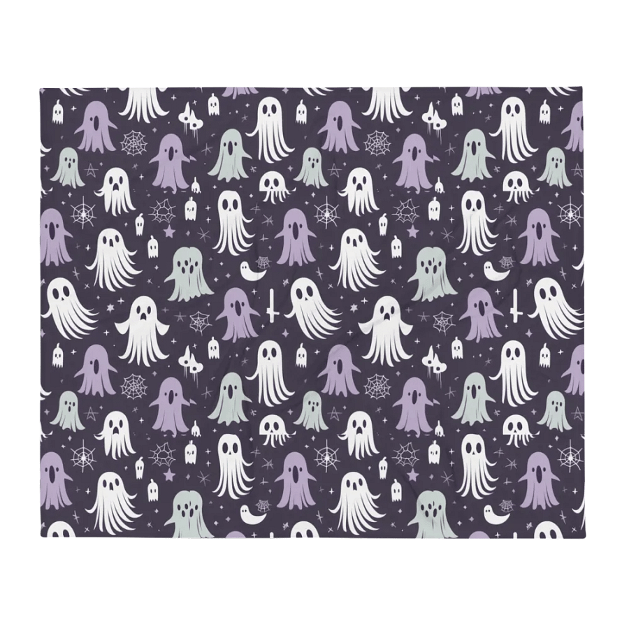 Cute and cozy ghosts blanket product image (1)