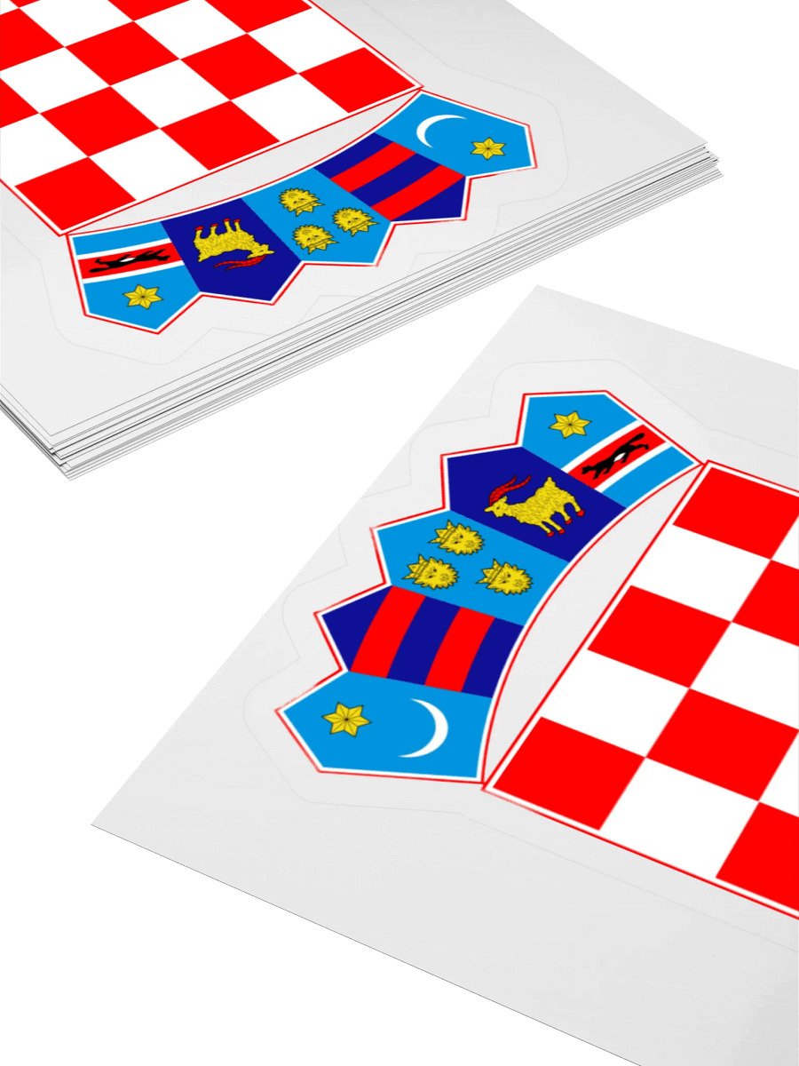 Royal Crest Kiss Cut Stickers product image (12)