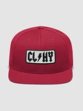CLHY Logo Patch Flat Bill Snapback Hat product image (1)