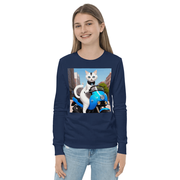 Blue Moto Cat product image (2)