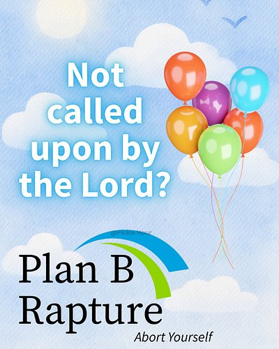 Not everyone will be saved -- we got you covered!

#picklehour #rapture