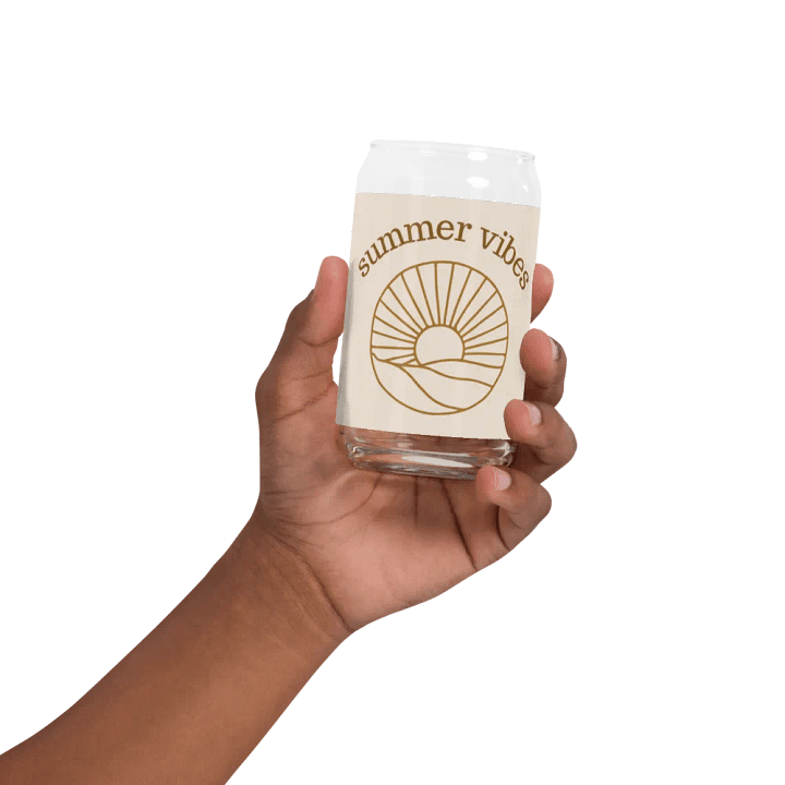 Verre en forme de canette summer vibes product image (32)