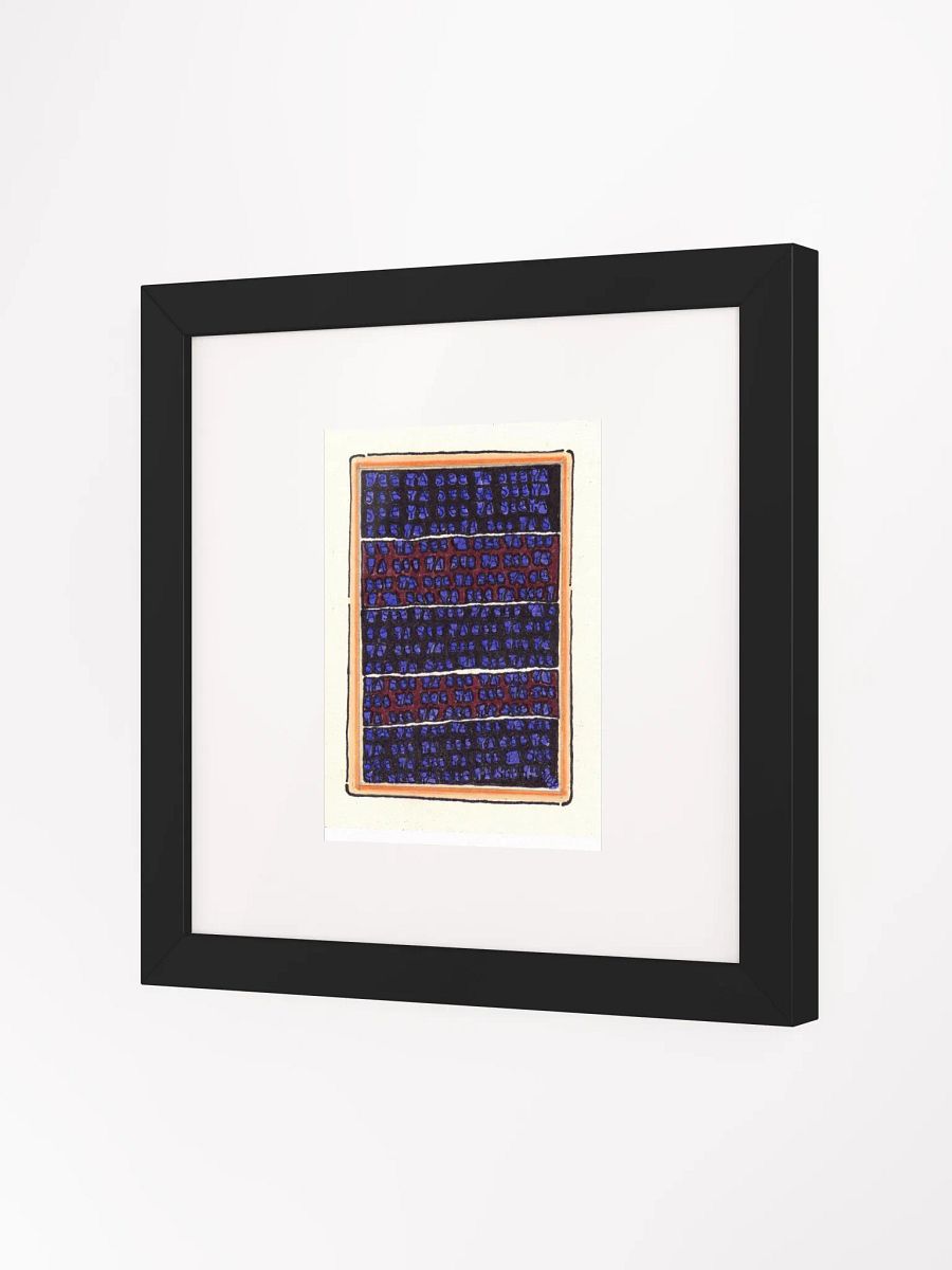 famous last words Panel Card Print Framed product image (4)
