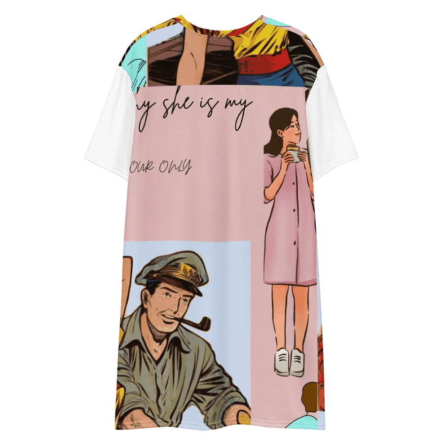 Vintage Comic All-Over Print Dress product image (5)