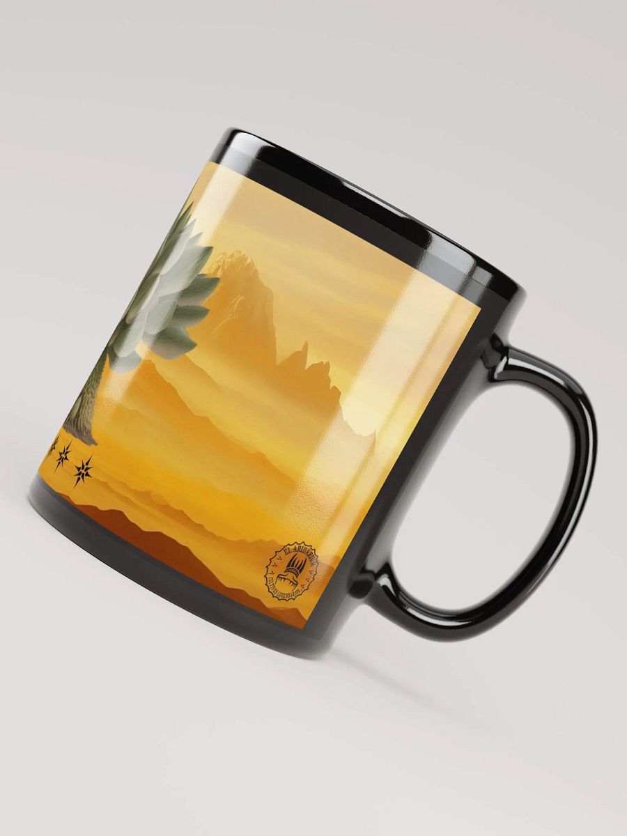 Desert Oasis Ceramic Coffee Mug - Vibrant Cactus Design Prismaticus brillantia product image (5)
