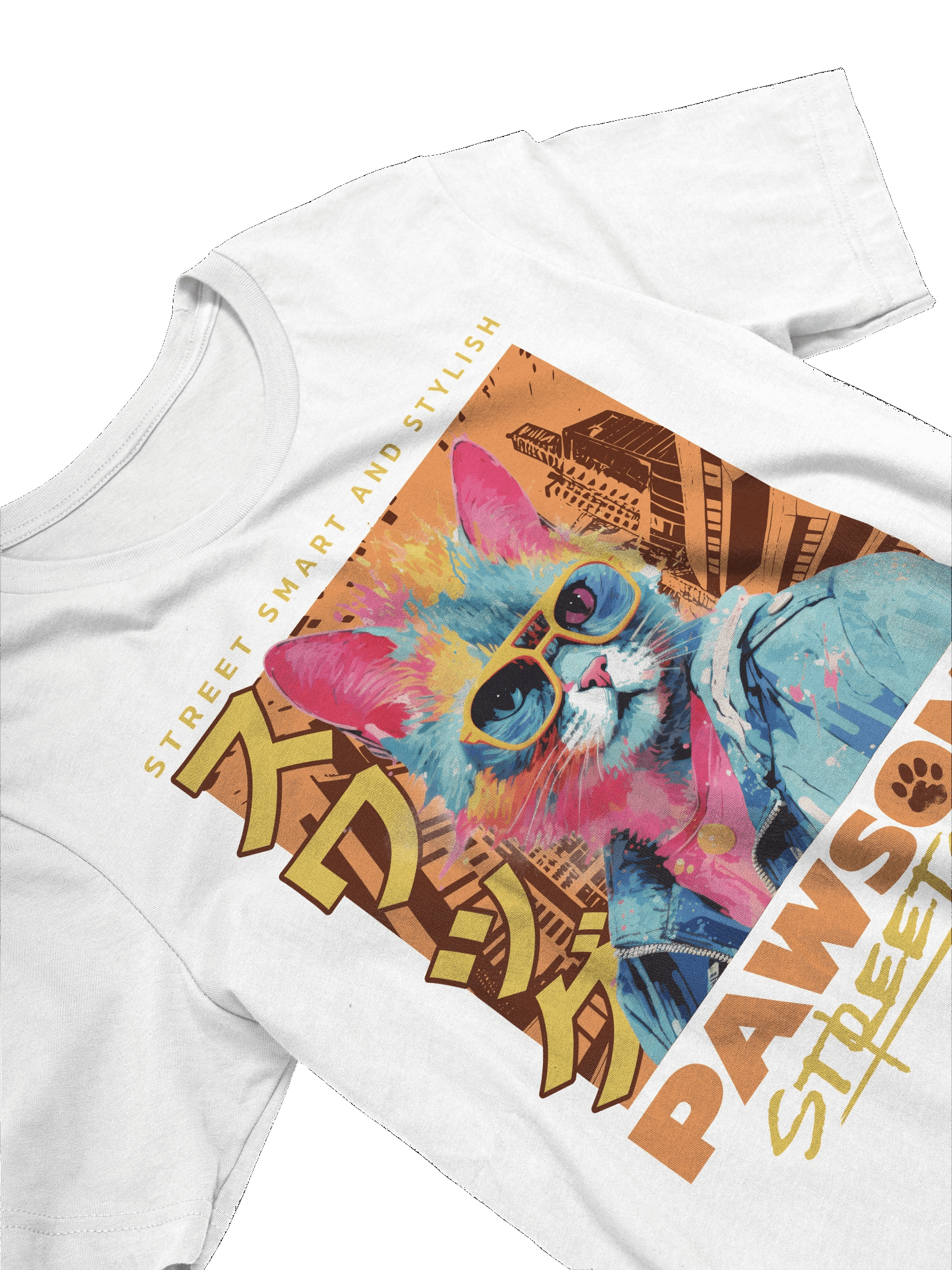 Pawsome Street Style | Unisex Bella+Canvas Supersoft T-Shirt product image (4)
