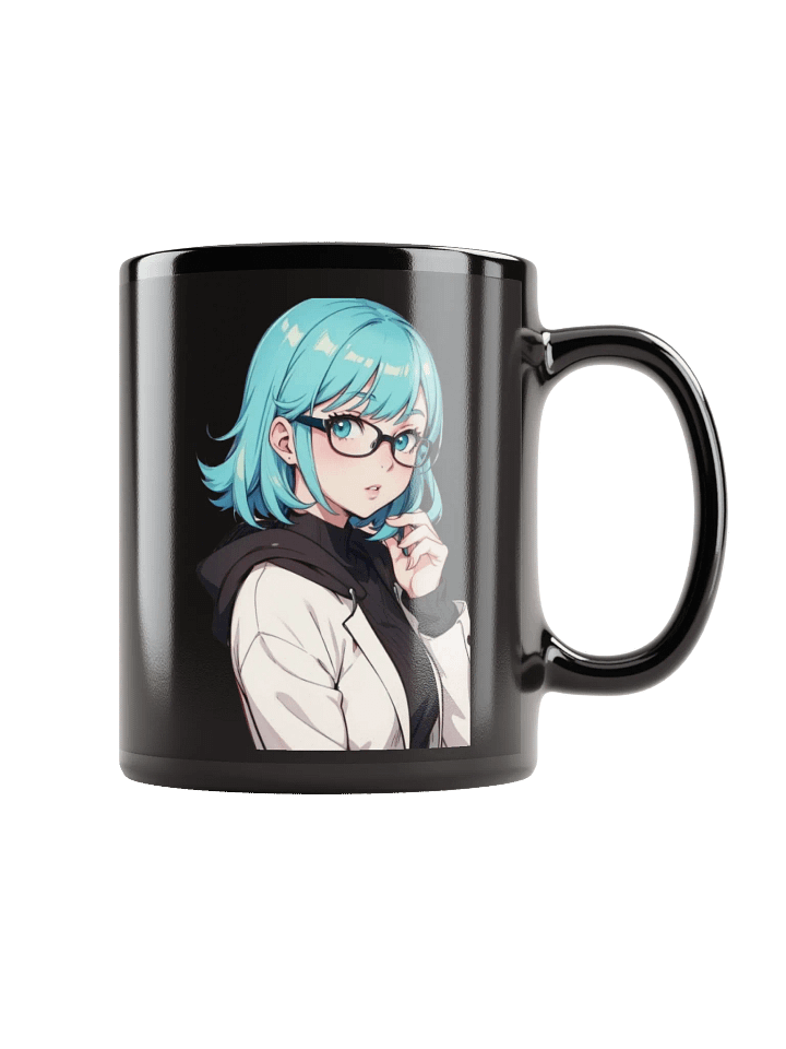 (AQUA WAIFU) K Black Mug product image (1)