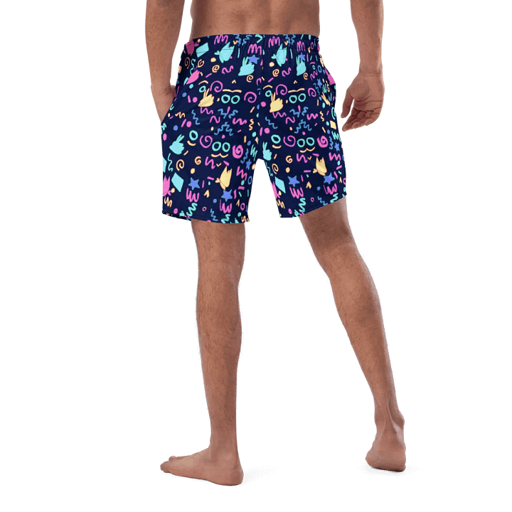 Arcade vibes swim trunks product image (2)