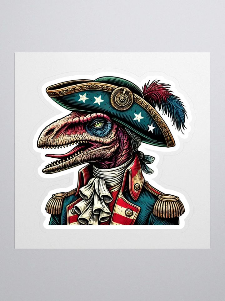 New American Dinosaur Sticker - Decked Out Pterodactyl product image (1)