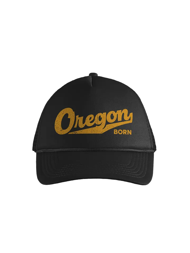 Oregon Born with Swash Foam Trucker Hat product image (1)