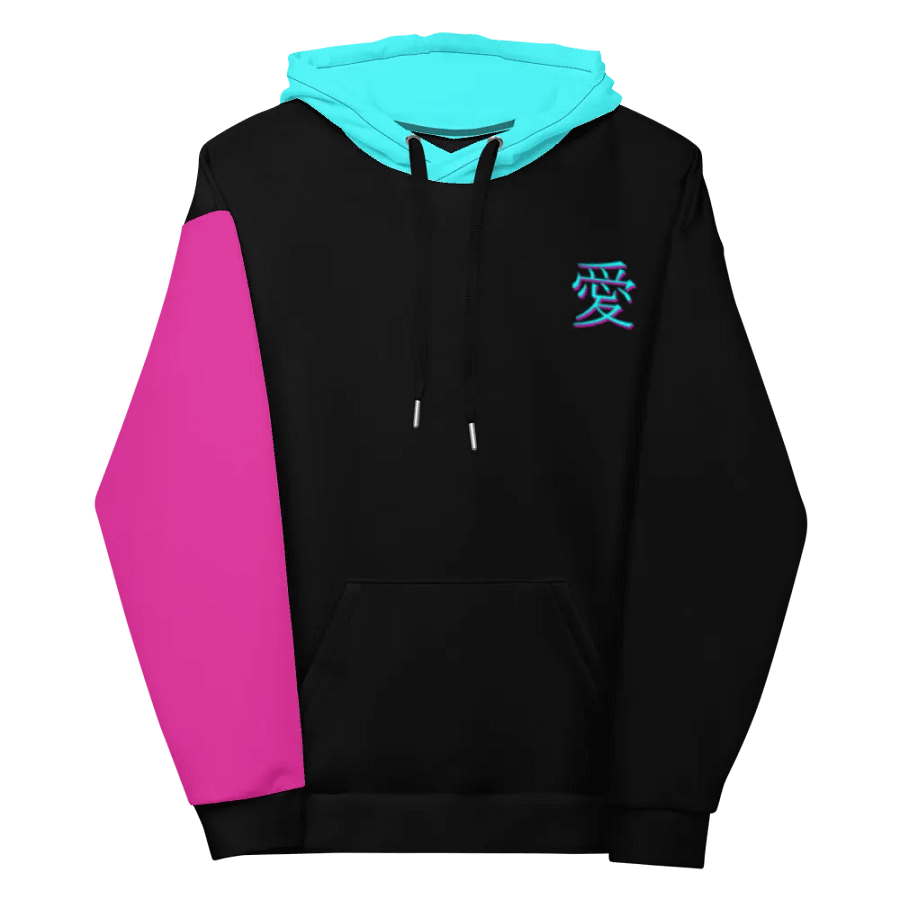 Waifu Material - Hoodie (Black) product image (2)