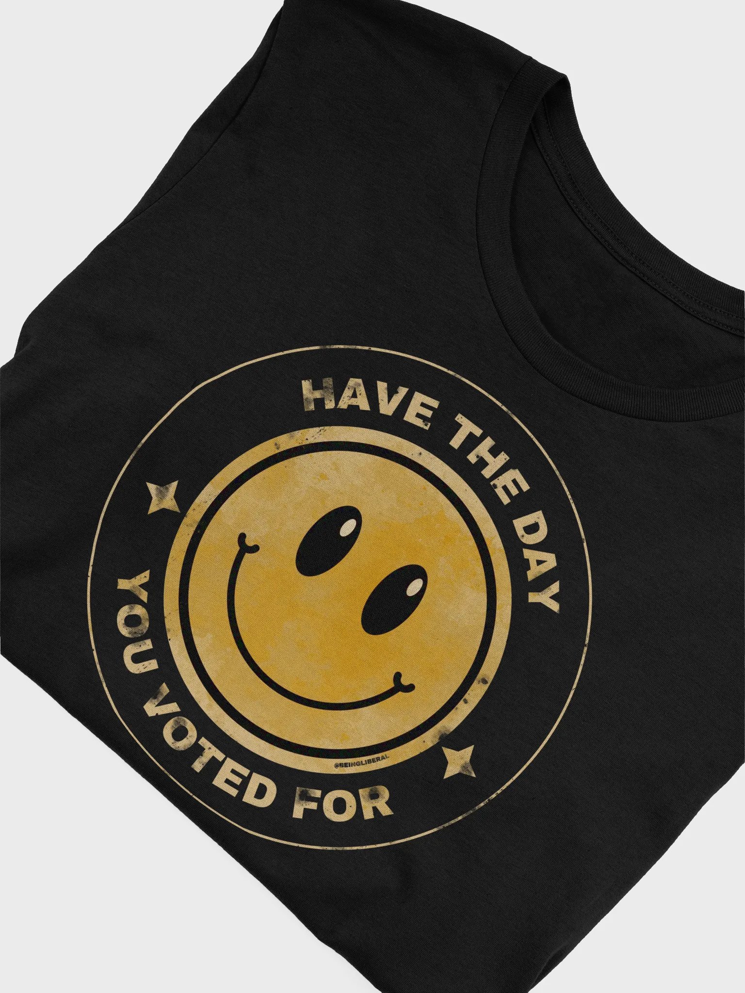 Have the Day You Voted For T-Shirt - Being Liberal product image (5)