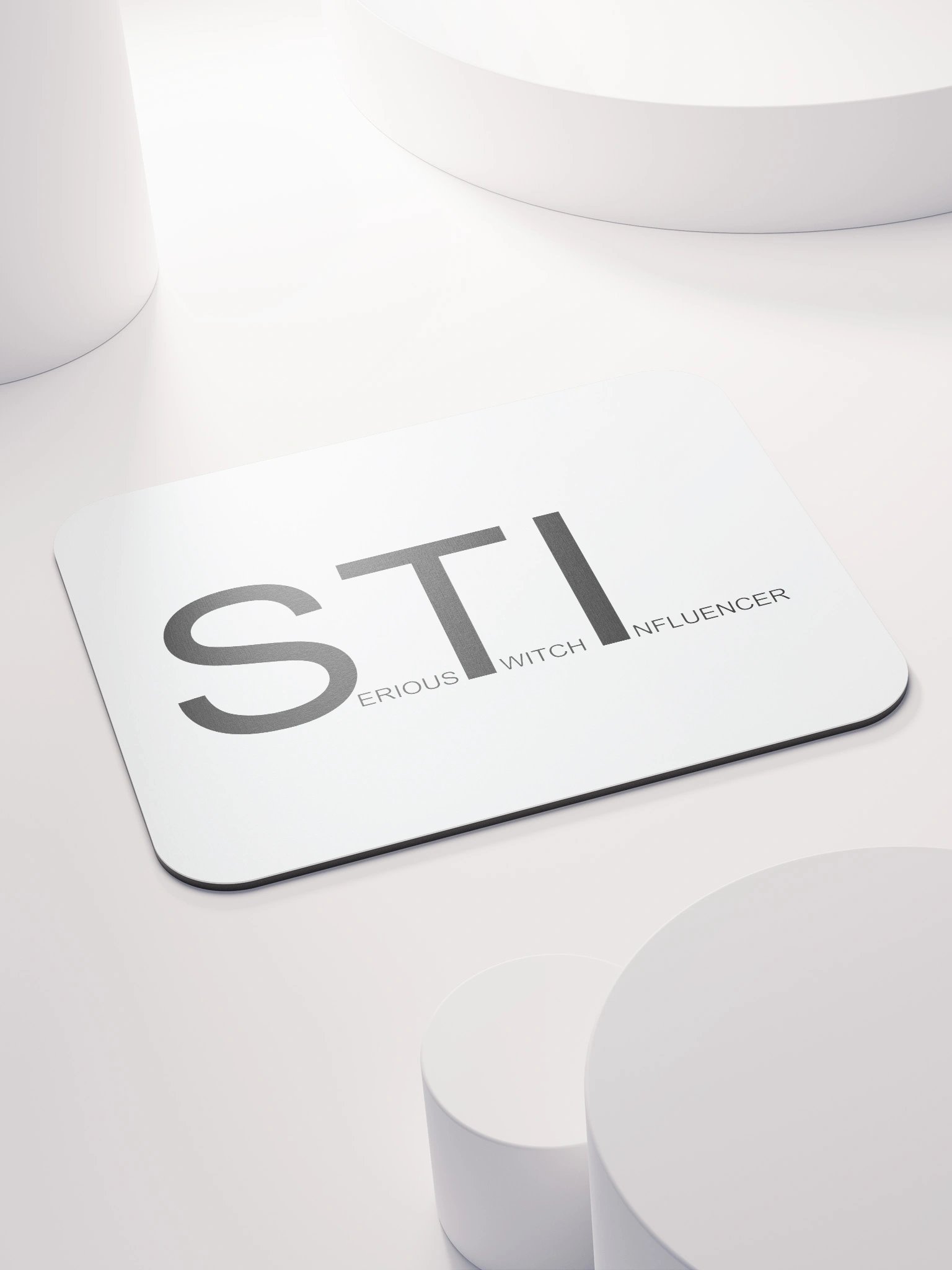 Serious Twitch Influencer Mouse Pad product image (4)