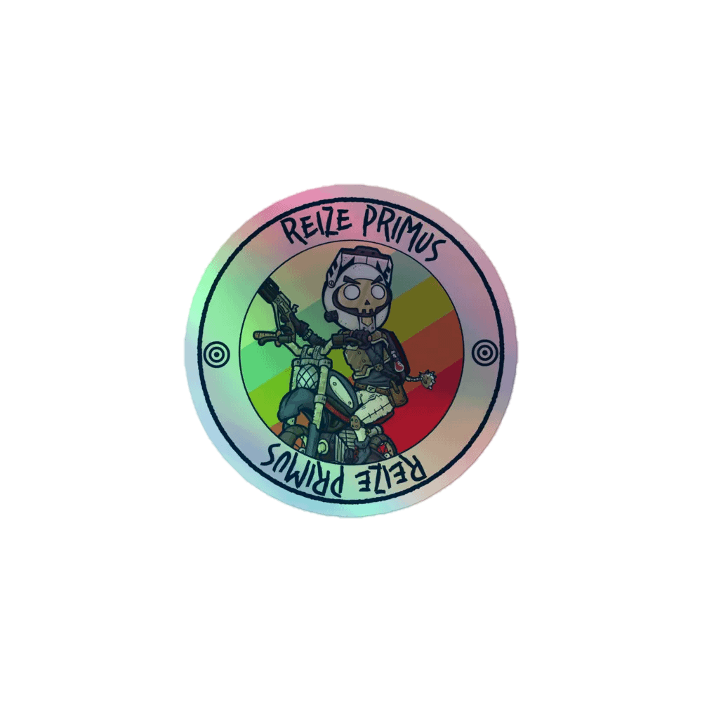 Reize Primus Logo Holographic Sticker product image (1)