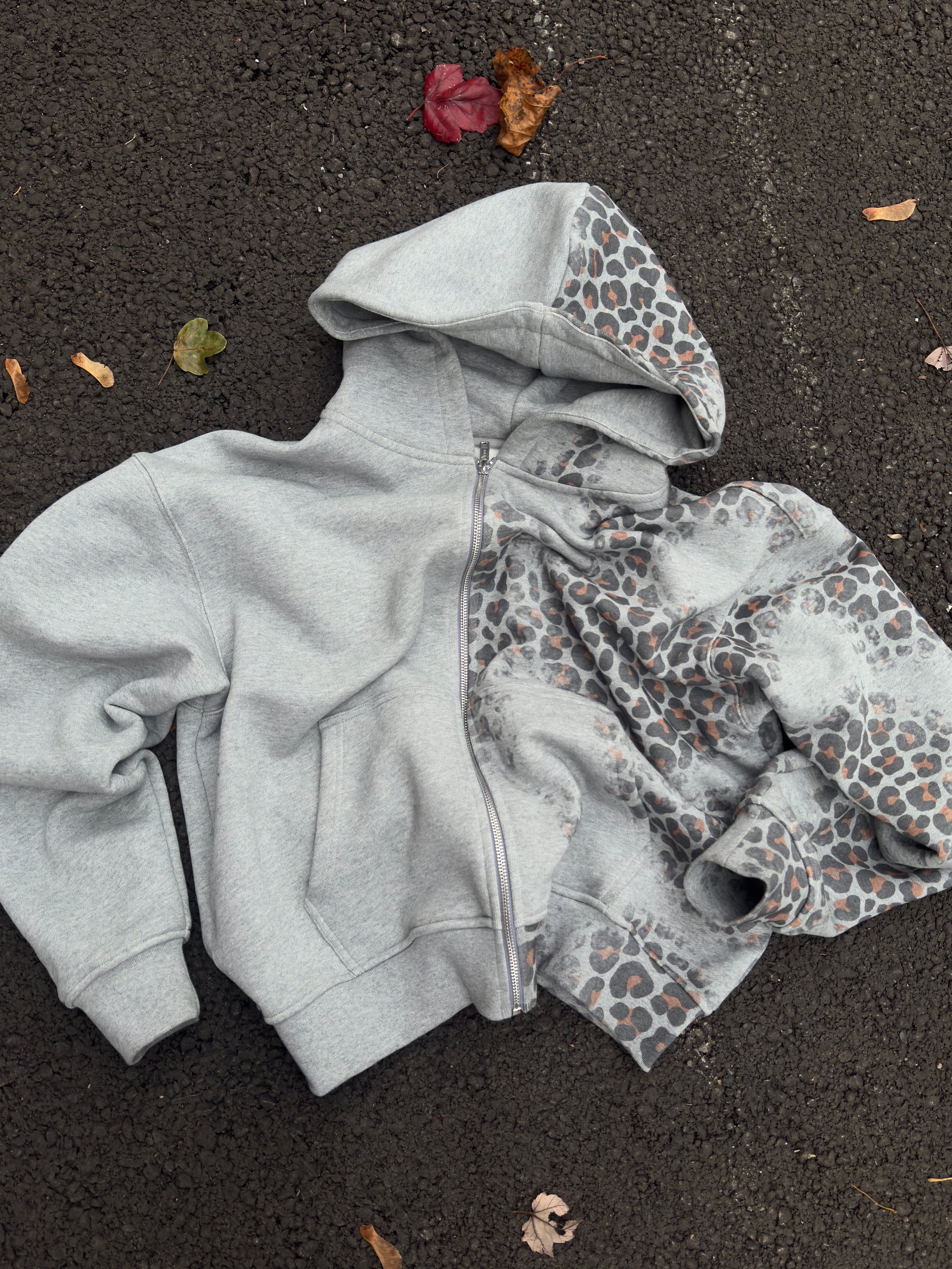 Leopard Print Zip-Up product image (1)