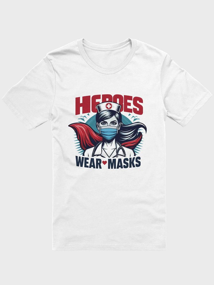 Heroic Nurse Graphic T-Shirt product image (6)