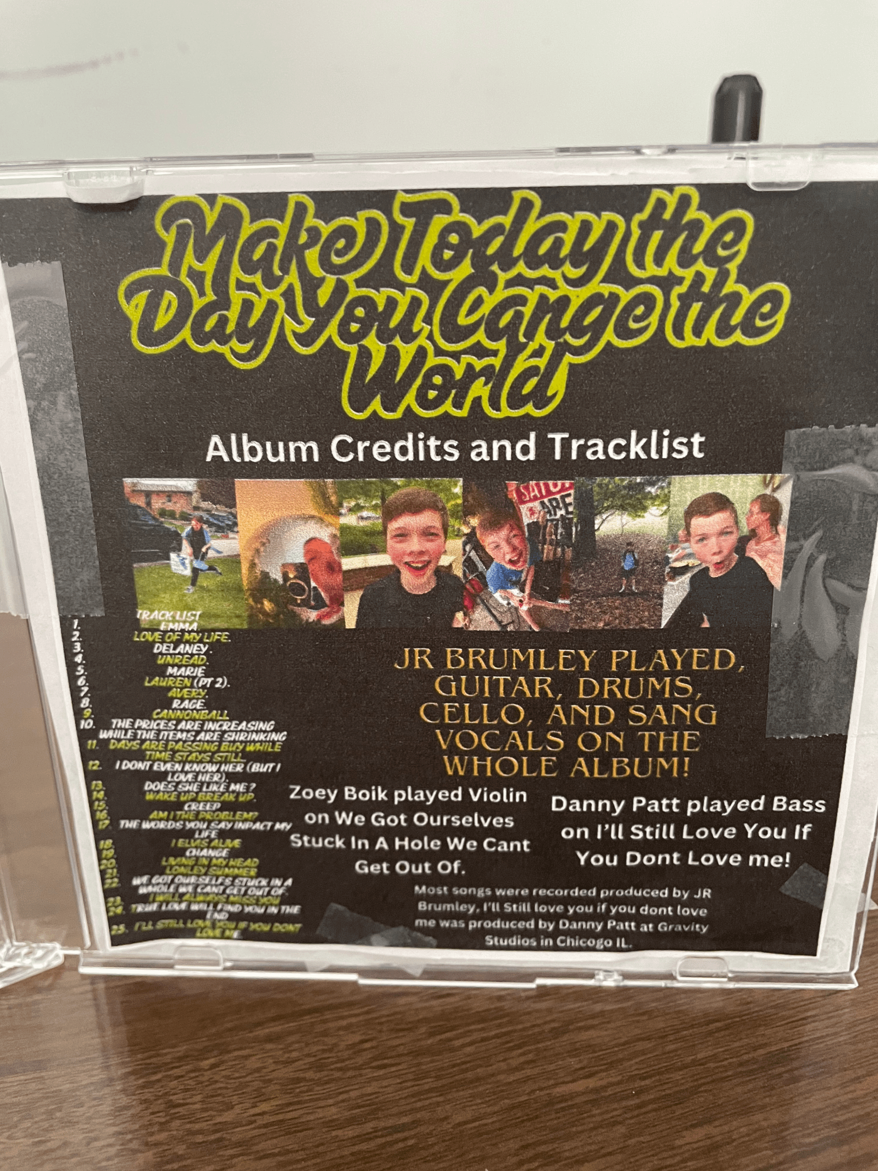 Make Today The Day You Change The World CD product image (2)