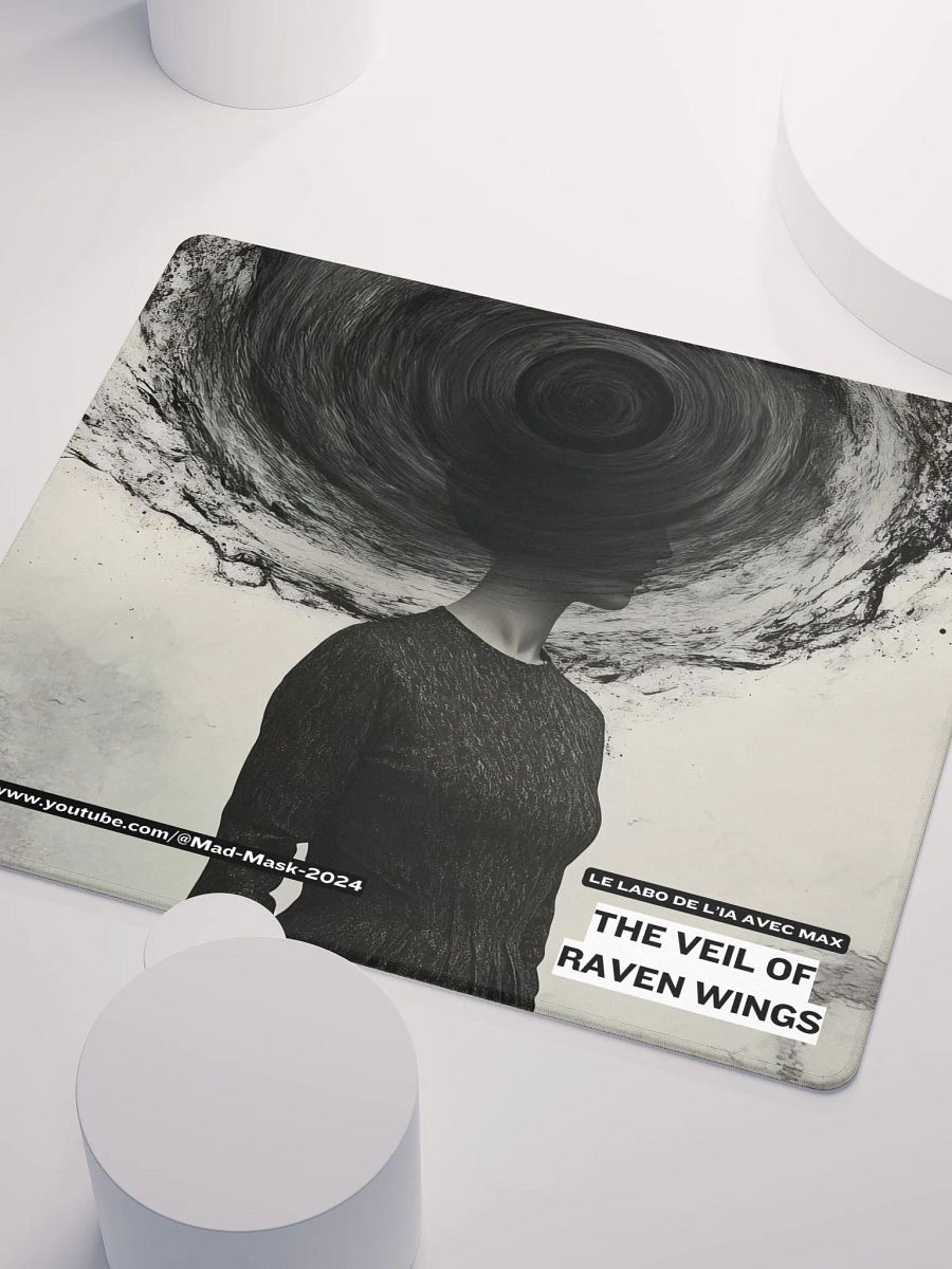 Mouse Pad Gaming The Veil of Raven Wings product image (3)