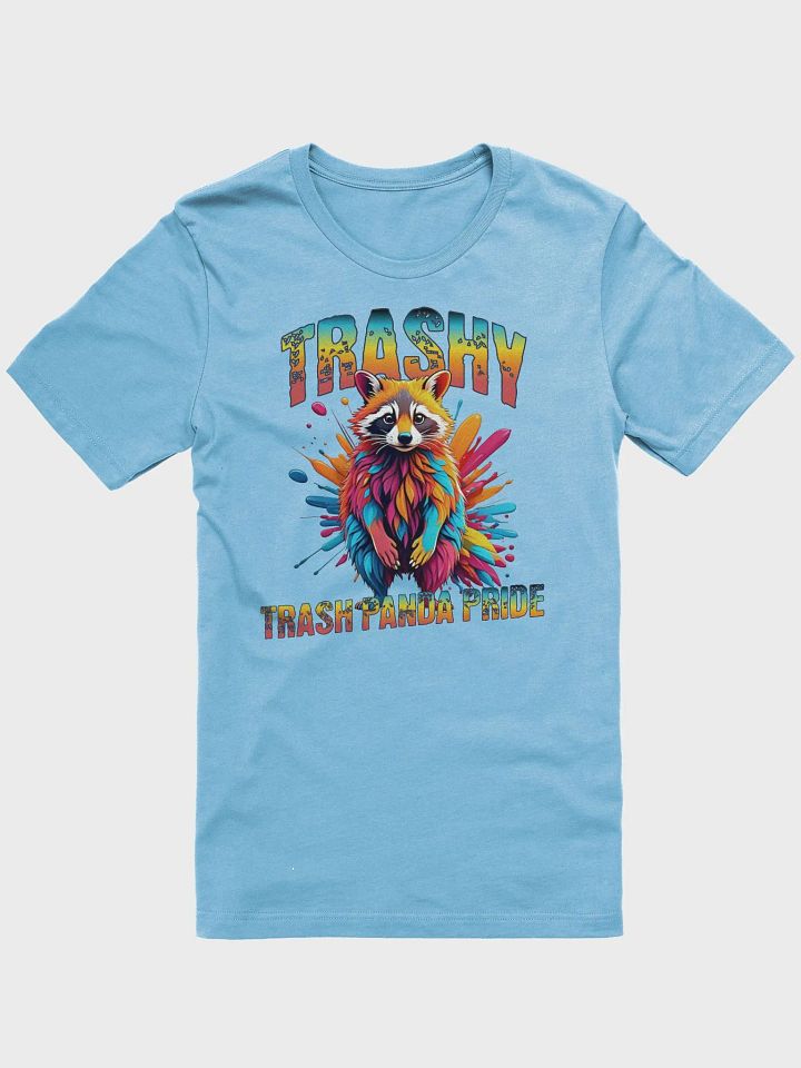 Trashy Trash Panda Pride Raccoon T-Shirt product image (37)