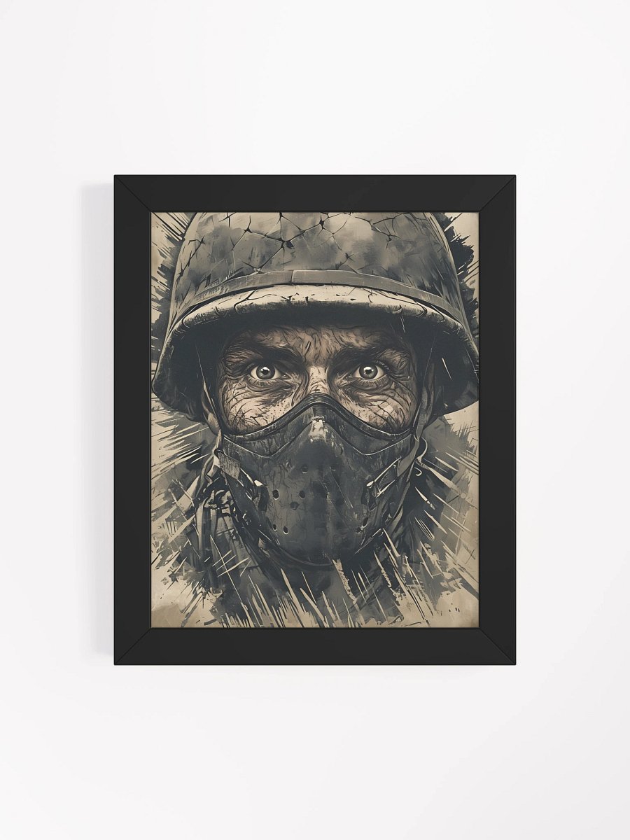 Intense Grit: Framed Artistic Poster product image (5)