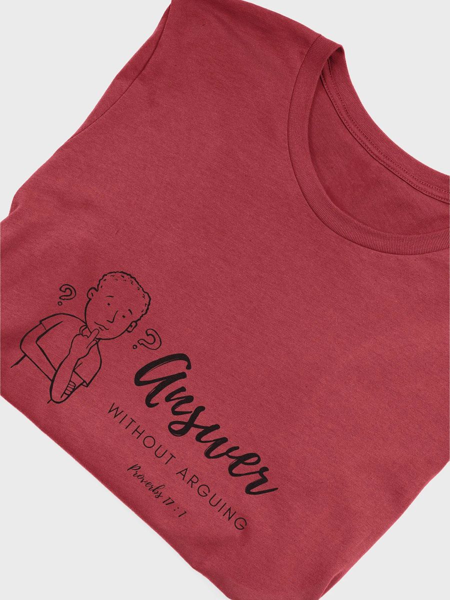 Answer Dark Unisex Super soft T-Shirt product image (35)