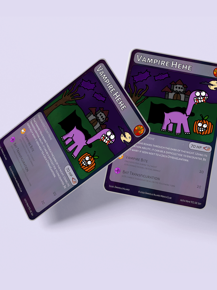 Vampire Hehe Digital Card [Hehe TCG Card #02] product image (1)