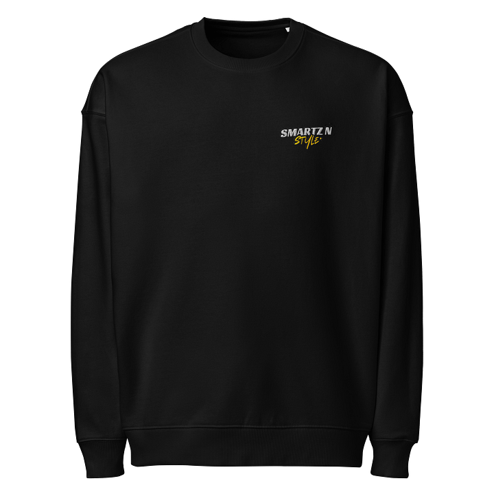 Smartz N Style Embroidered Unisex Organic Oversized Sweatshirt product image (1)