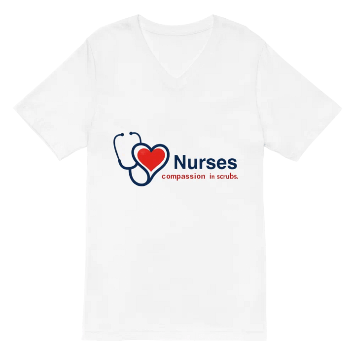 Compassion in Scrubs Heart Logo T-Shirt product image (2)
