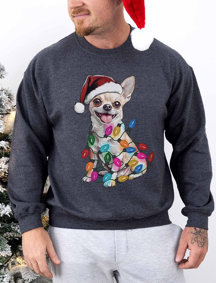 Funny Chihuahua Christmas Sweatshirt product image (1)