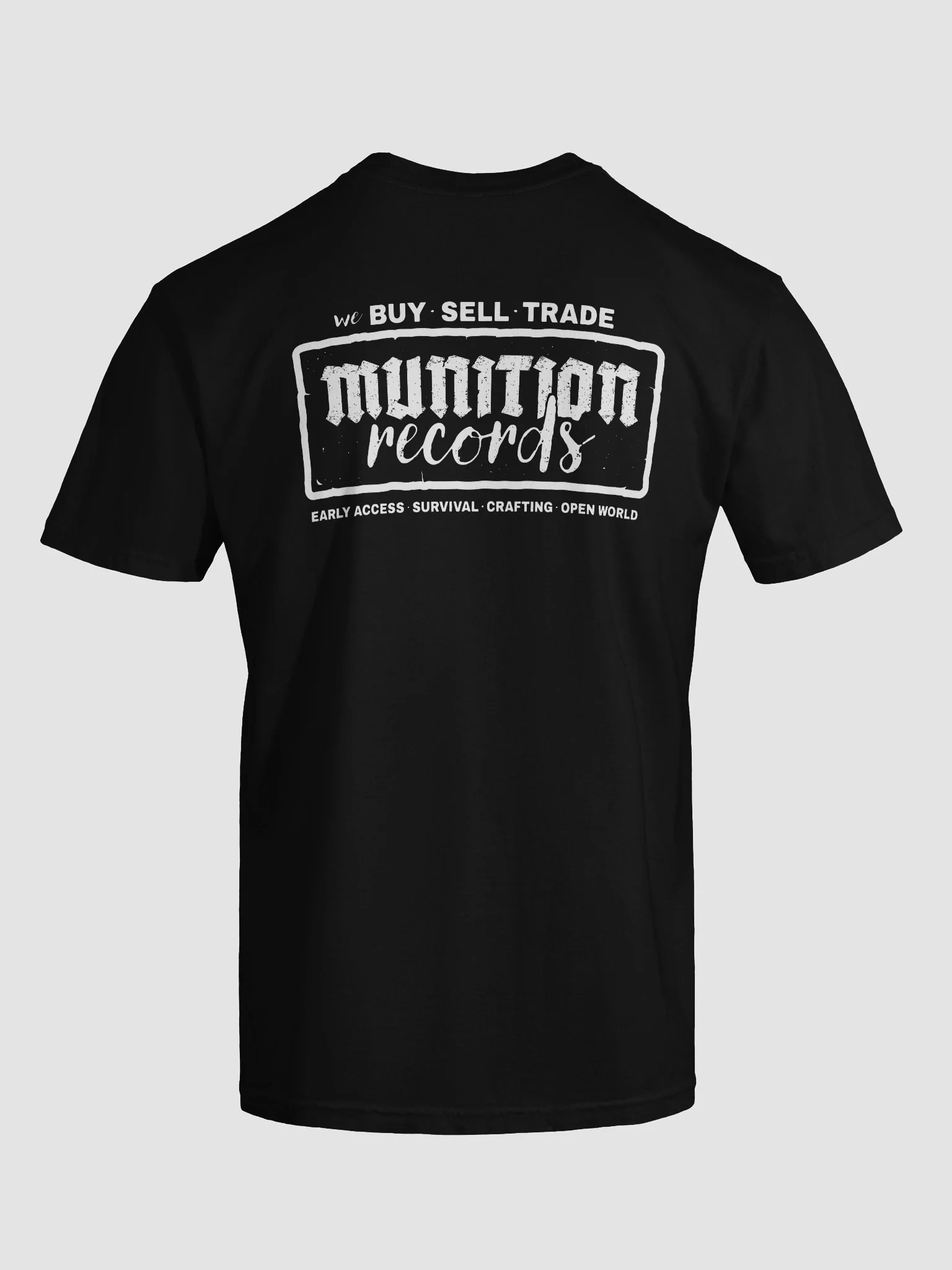 Munition Records - Tee (Dark) product image (6)
