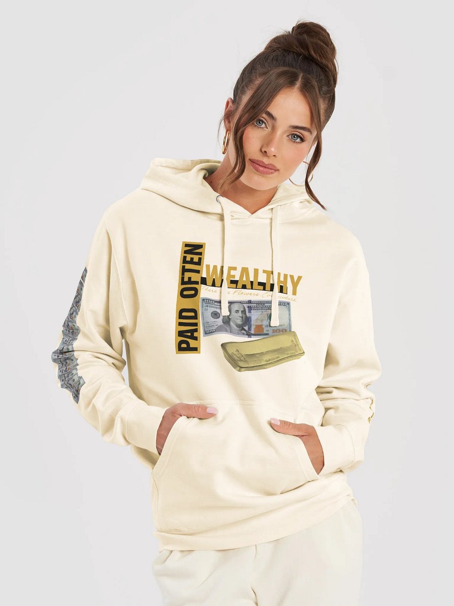 Excellent Delivery Gold Bar Wealthy & Paid Often Hoodie product image (15)