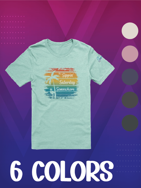 It's Sippin' Saturday Somewhere - Shirt product image (51)