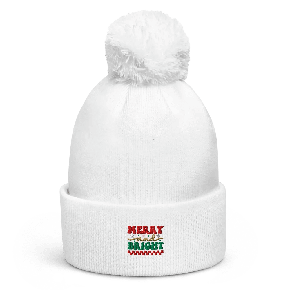 MERRY and BRIGHT Pom-Pom Beanie product image (5)