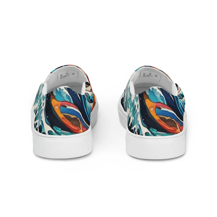 Japanese Serenity Waves Slip-Ons For Women product image (4)
