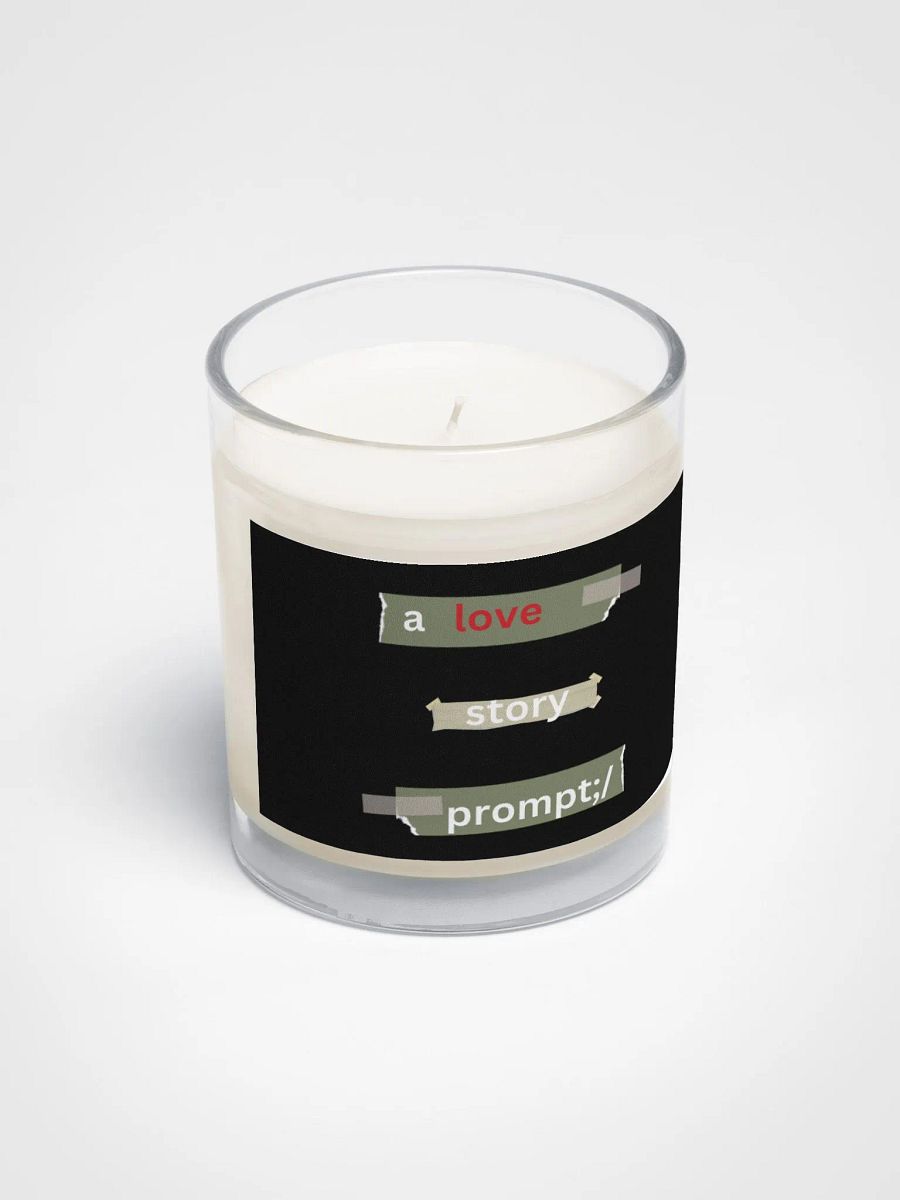 Love Story Prompt Soy Wax Candle product image (2)