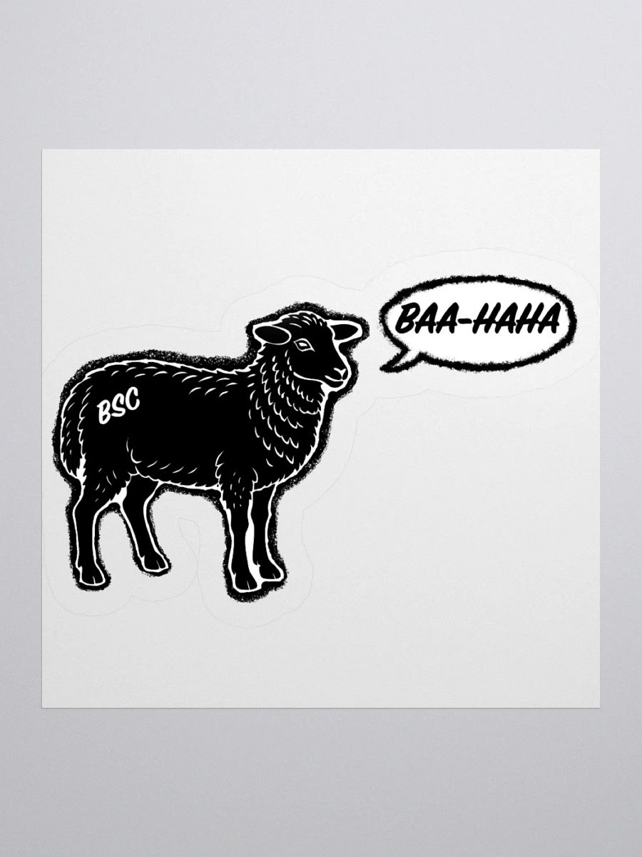 BAA-HAHA Sticker product image (1)