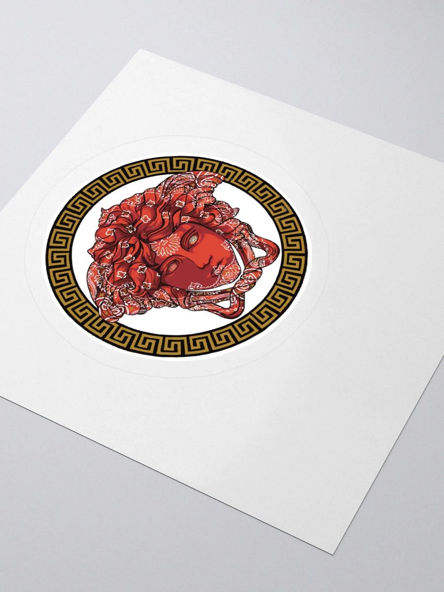 Red Versace Medusa Sticker product image (3)