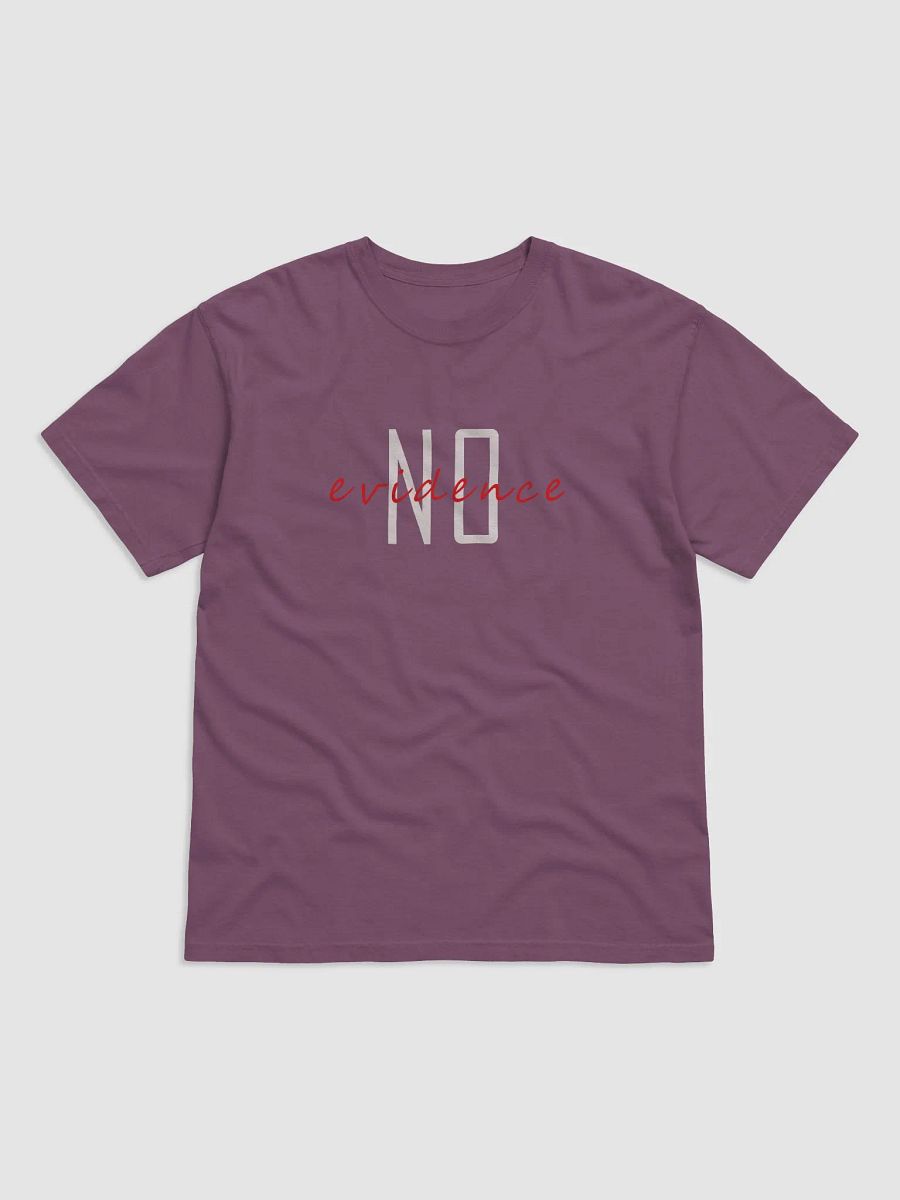 No Evidence Tee product image (1)