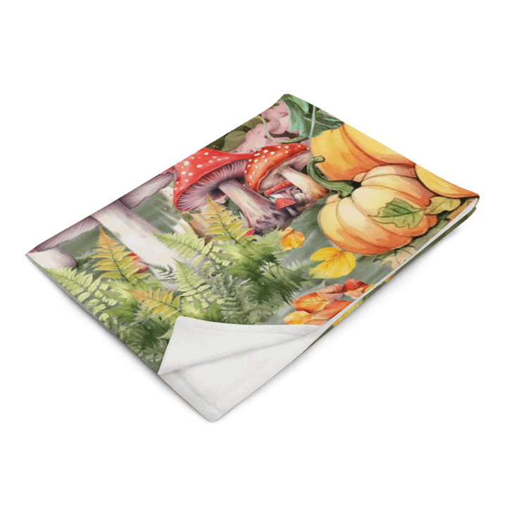 Autumn Serenade Throw Blanket product image (2)