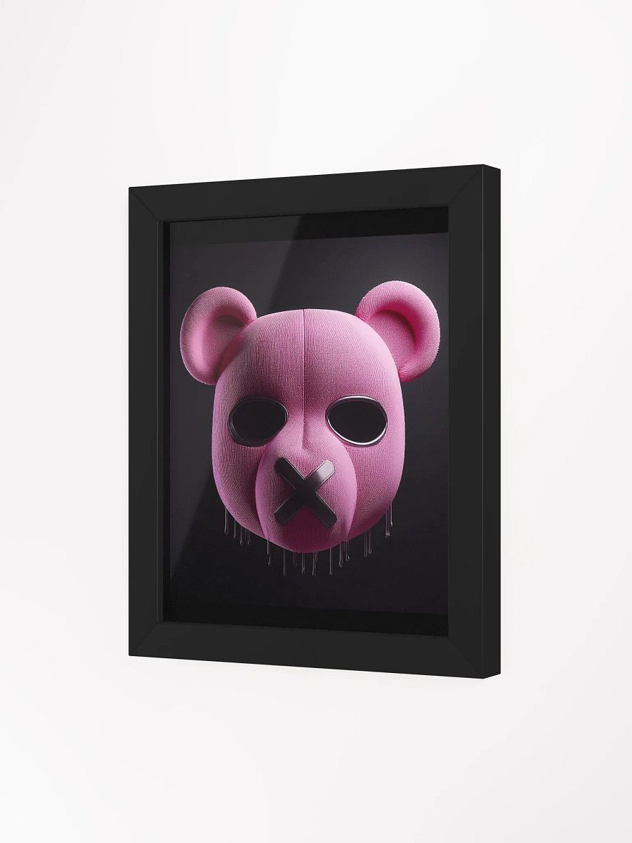 Framed Pink Masked Bear product image (3)