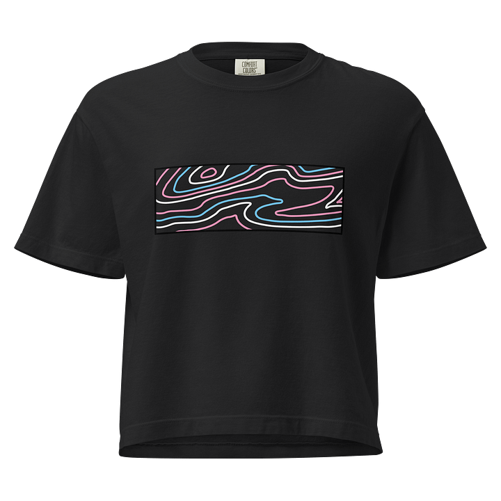 Topographic Pride- trans shirt product image (1)