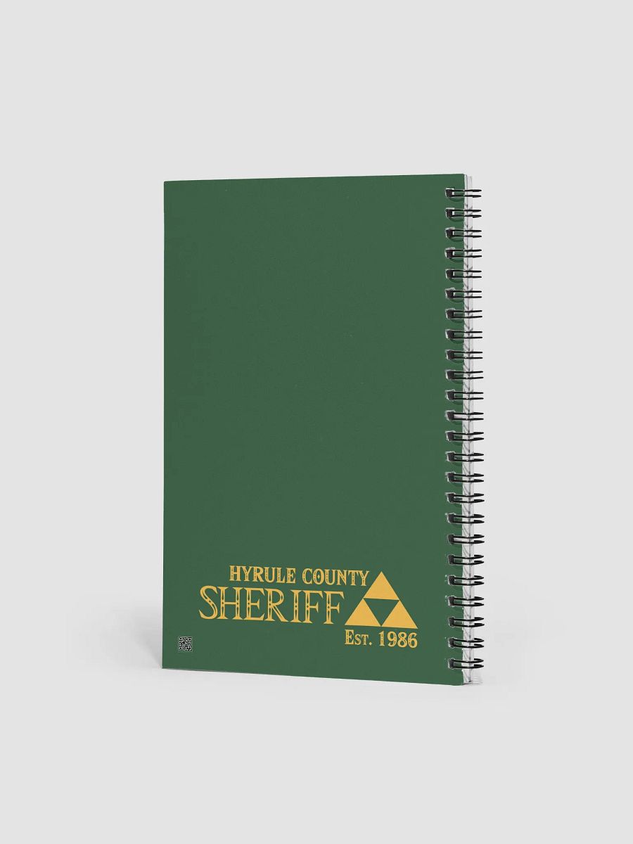 Hyrule County Sheriff Spiral Notebook product image (2)