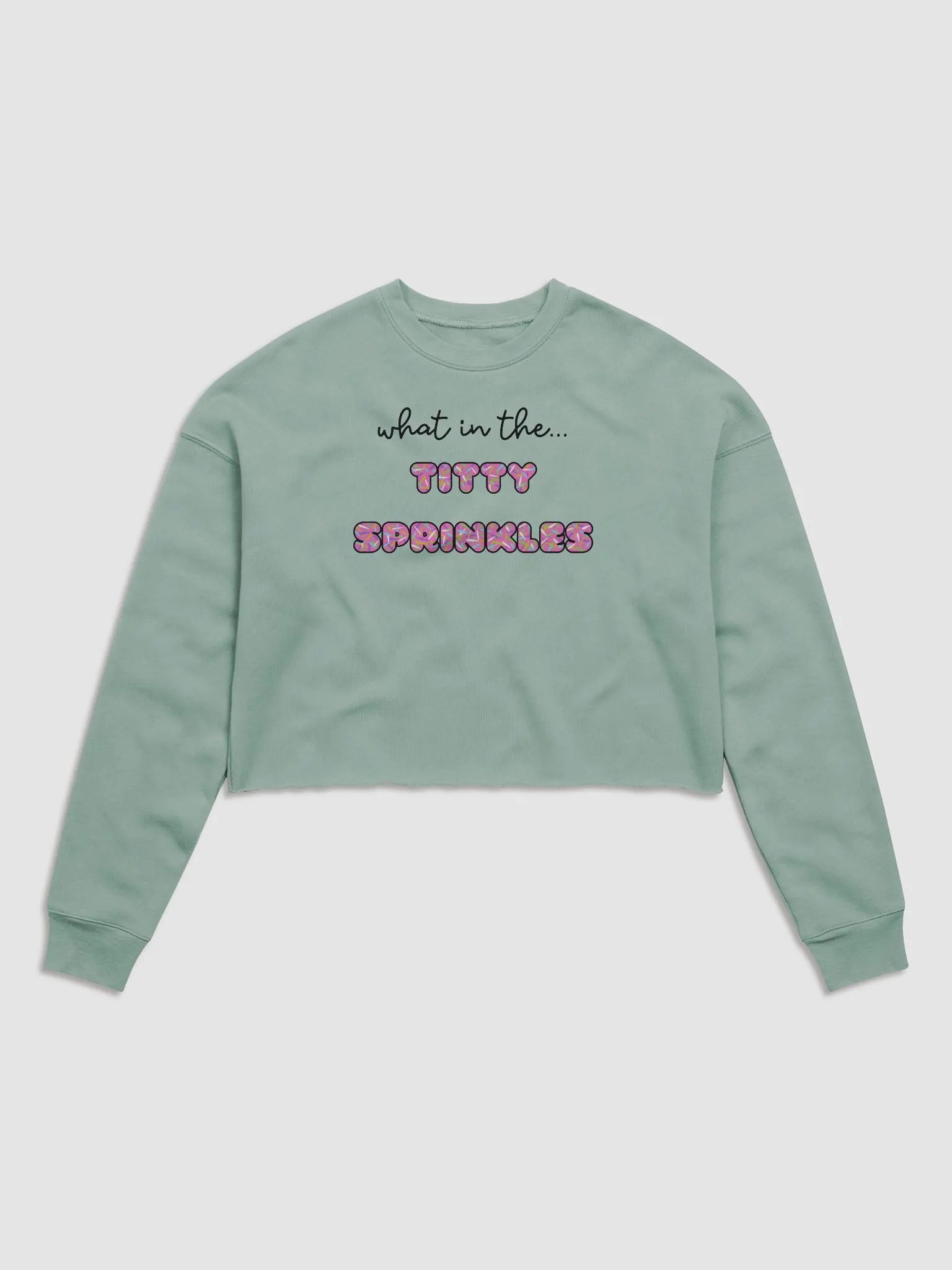 TT Sprinkles Cropped Sweatshirt product image (1)