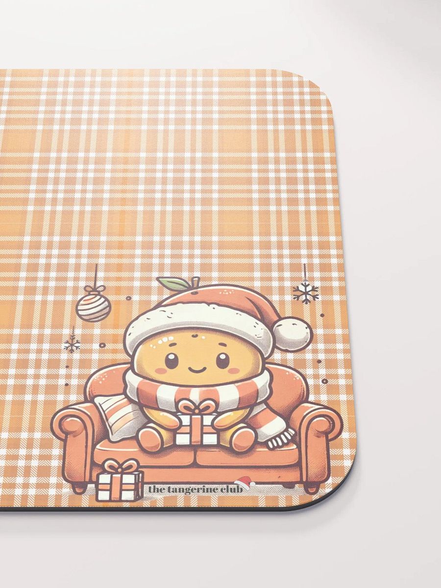 Tangerine Xmas Mouse Pad product image (5)