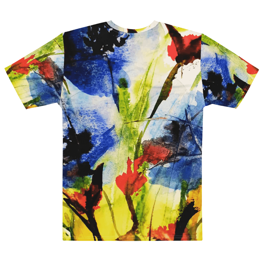 original watercolour painting on tshirt product image (5)
