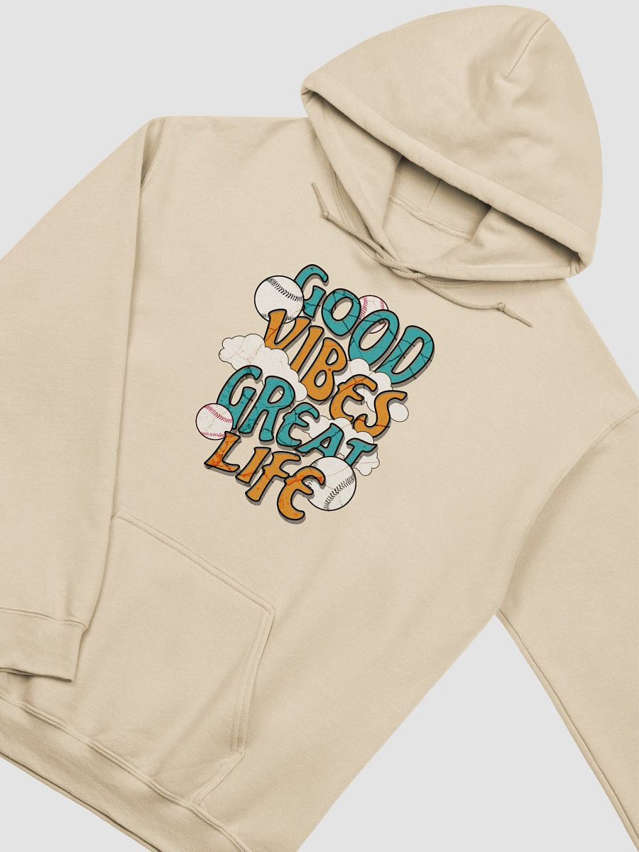 Good Vibes Great Life Baseball Hoodie product image (20)