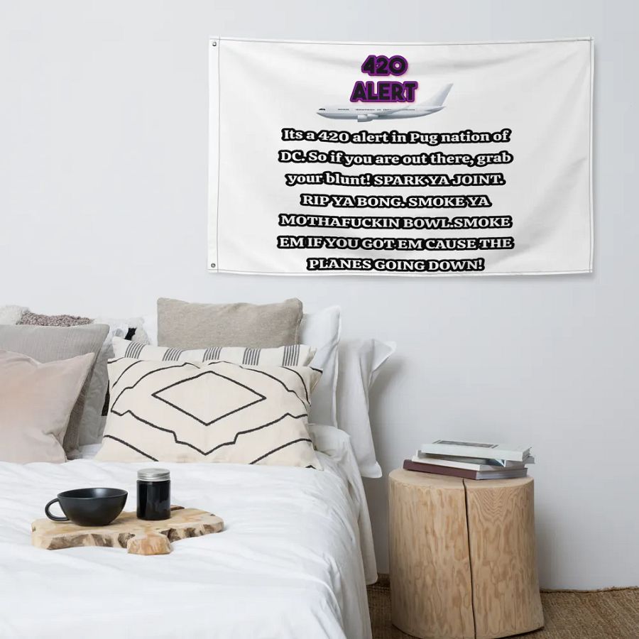 420 Alert Skyline Flag product image (4)