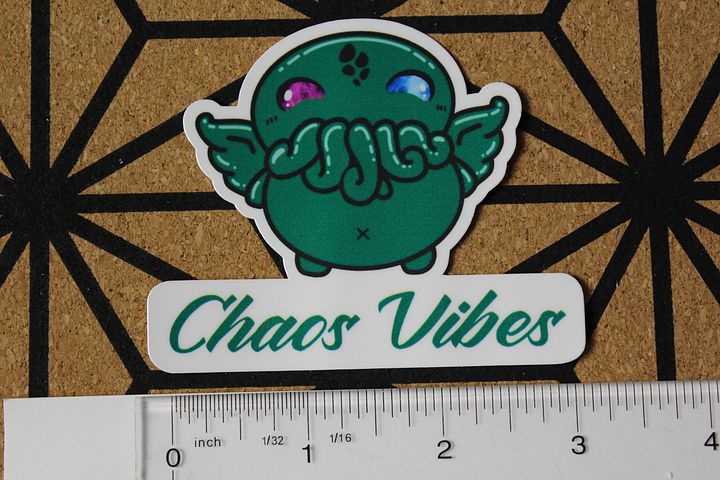 Cthulhu/Chaos vibes sticker product image (2)